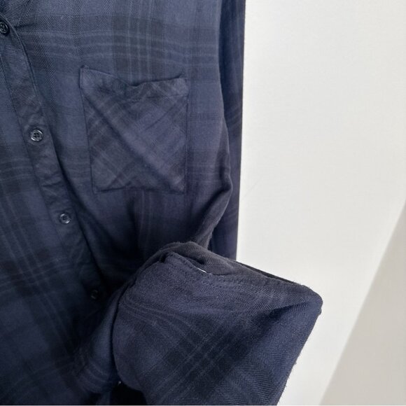 Rails Womens Small Plaid Long Sleeve Button Shirt - Picture 13 of 16